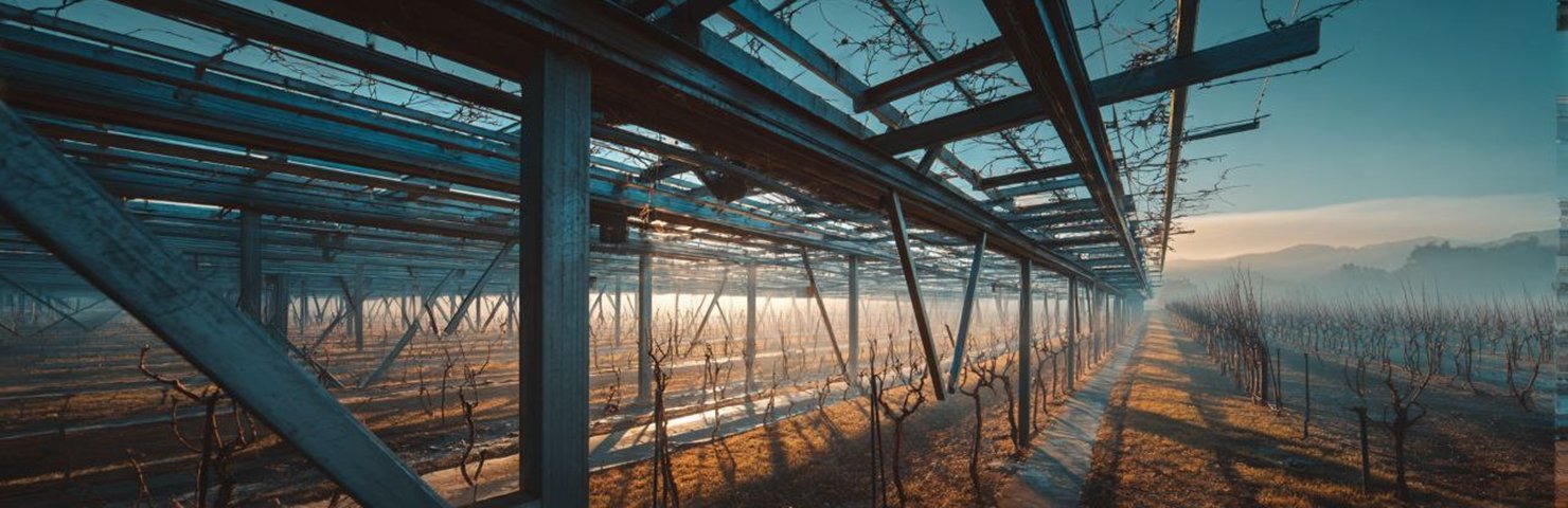 Шпалерные опоры для малины от производителя завод Гефест