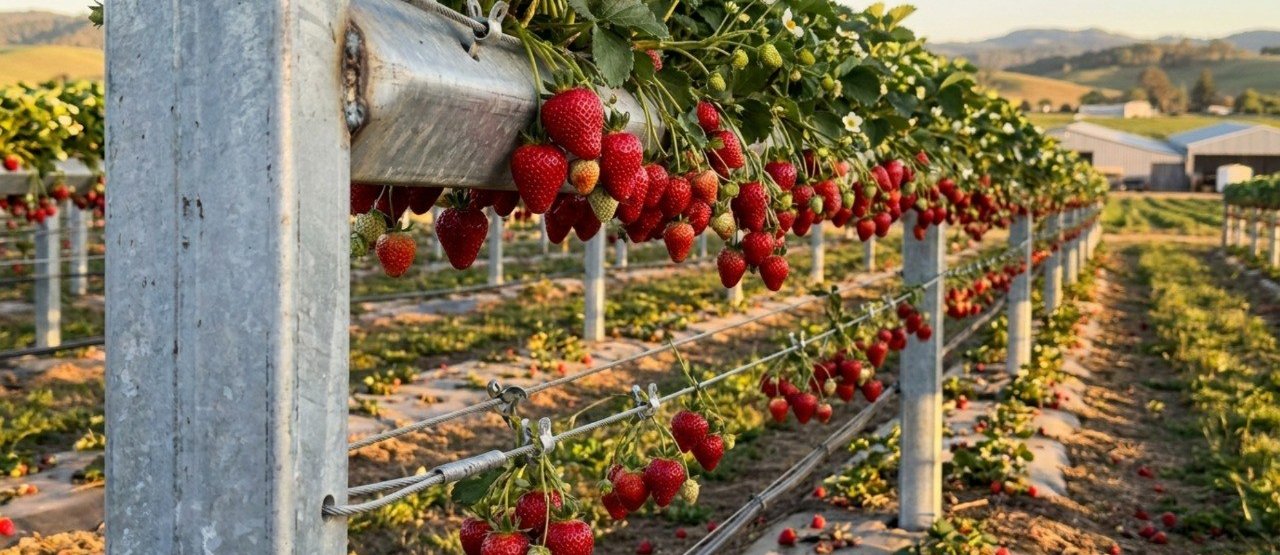 Опоры и шпалеры для ежевики, купить от завода производителя